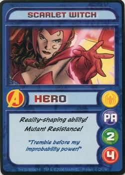 2006 Scholastic Marvel Super Heroes Collector's Club #NNO Scarlet Witch Front