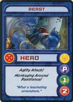 2006 Scholastic Marvel Super Heroes Collector's Club #NNO Beast Front
