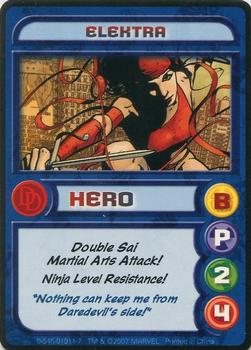 2006 Scholastic Marvel Super Heroes Collector's Club #NNO Elektra Front