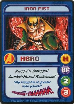 2006 Scholastic Marvel Super Heroes Collector's Club #NNO Iron Fist Front