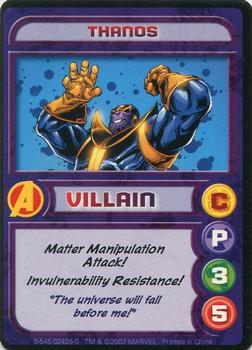 2006 Scholastic Marvel Super Heroes Collector's Club #NNO Thanos Front