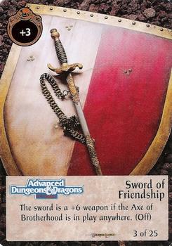 1994 TSR Spellfire Master the Magic - Dragonlance - Chase #3 Sword of Friendship Front