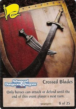 1994 TSR Spellfire Master the Magic - Dragonlance - Chase #8 Crossed Blades Front