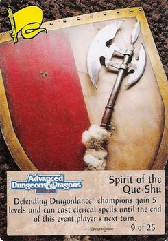 1994 TSR Spellfire Master the Magic - Dragonlance - Chase #9 Spirit of the Que-Shu Front