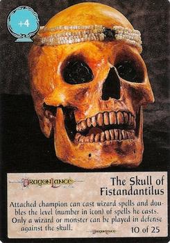 1994 TSR Spellfire Master the Magic - Dragonlance - Chase #10 Skull of Fistandantilus Front