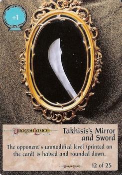 1994 TSR Spellfire Master the Magic - Dragonlance - Chase #12 Takhisis Mirror and Sword Front