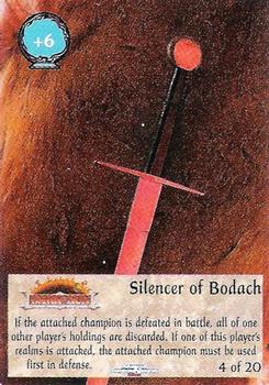 1995 TSR Spellfire Master the Magic Artifacts - Chase #4 Silencer of Bodach Front
