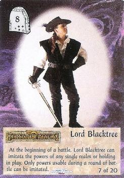 1995 TSR Spellfire Master the Magic Artifacts - Chase #7 Lord Blacktree Front