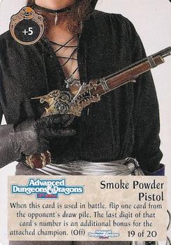 1995 TSR Spellfire Master the Magic Artifacts - Chase #19 Smoke Powder Pistol Front
