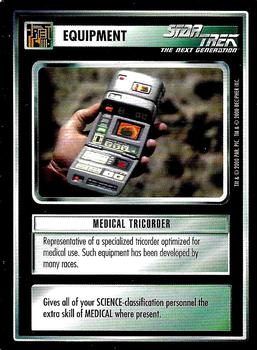 2000 Decipher Star Trek Trouble with Tribbles - Starter Deck Reprints #NNO Medical Tricorder Front