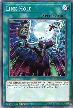 2018 Yu-Gi-Oh! Extreme Force English 1st Edition #EXFO-EN051 Link Hole Front