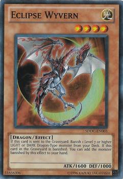2012 Yu-Gi-Oh! Dragons Collide English #SDDC-EN003 Eclipse Wyvern Front