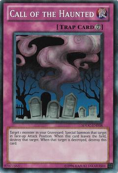 2012 Yu-Gi-Oh! Dragons Collide English #SDDC-EN038 Call of the Haunted Front