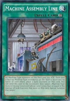 2014 Yu-Gi-Oh! Geargia Rampage Revolution English 1st Edition #SDGR-EN023 Machine Assembly Line Front