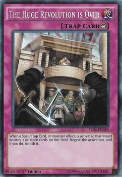 2017 Yu-Gi-Oh! Machine Reactor English 1st Edition #SR03-EN038 The Huge Revolution is Over Front