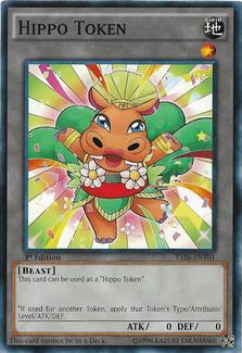 2016 Yu-Gi-Oh! Yuya #YS16-ENT01 Hippo Token (Orange) Front