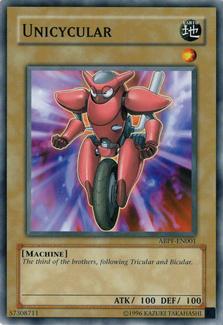 2010 Yu-Gi-Oh! Absolute Powerforce #ABPF-EN001 Unicycular Front