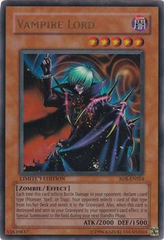 2005 Yu-Gi-Oh! Rise of Destiny Special Edition Ultra Rare #RDS-ENSE4 Vampire Lord Front