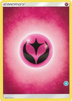 2018 Pokemon Sun & Moon Trainer Kit: Alolan Sandslash & Alolan Ninetales #12 Fairy Energy Front
