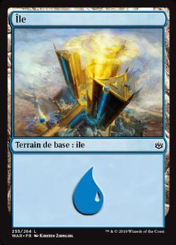 2019 Magic the Gathering War of the Spark French #255 Île Front