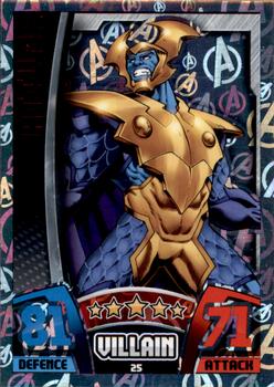 2015 Topps Marvel Avengers Hero Attax #25 Attuma Front