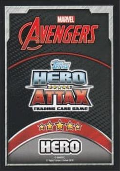 2015 Topps Marvel Avengers Hero Attax - Limited Edition Cards #LEC Captain America Back