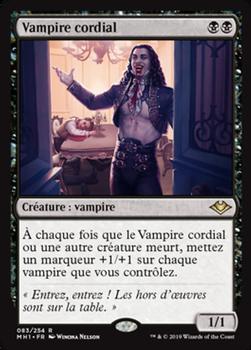 2019 Magic the Gathering Modern Horizons French #83 Vampire cordial Front