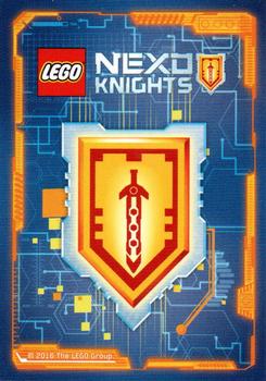 2016 Blue Ocean Entertainment Lego Nexo Knights #8 Armoured Lance Back