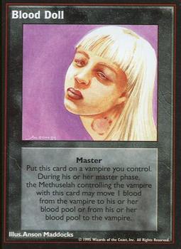 1995 Wizards of the Coast Vampire the Eternal Struggle #NNO Blood Doll Front