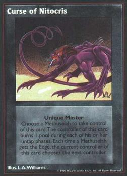 1995 Wizards of the Coast Vampire the Eternal Struggle #NNO Curse of Nitocris Front