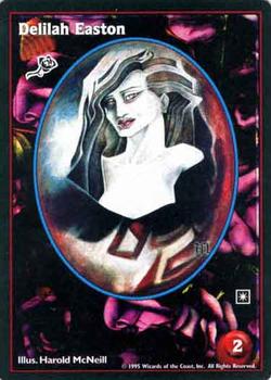 1995 Wizards of the Coast Vampire the Eternal Struggle #NNO Delilah Easton Front