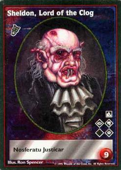 1995 Wizards of the Coast Vampire the Eternal Struggle #NNO Sheldon, Lord of the Clog Front