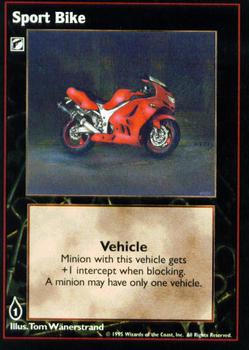 1995 Wizards of the Coast Vampire the Eternal Struggle #NNO Sport Bike Front