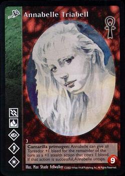2001 White Wolf Vampire the Eternal Struggle Camarilla Edition #NNO Annabelle Triabell Front