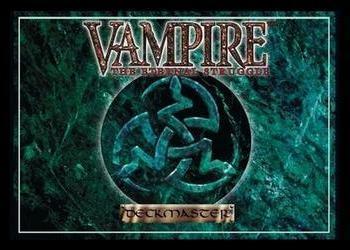 2001 White Wolf Vampire the Eternal Struggle Camarilla Edition #NNO KRCG News Radio Back