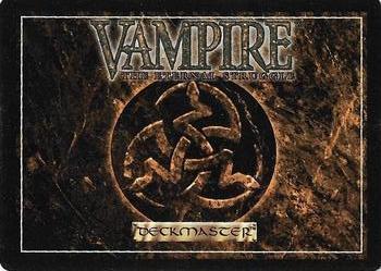 2003 White Wolf Vampire the Eternal Struggle Anarchs #NNO Tegyrius, Vizier Back