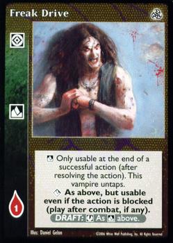 2006 White Wolf Vampire the Eternal Struggle Third Edition #NNO Freak Drive Front