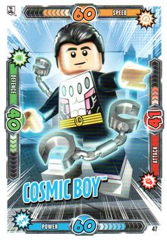 2019 Blue Ocean Entertainment Lego Batman TCG #47 Cosmic Boy Front