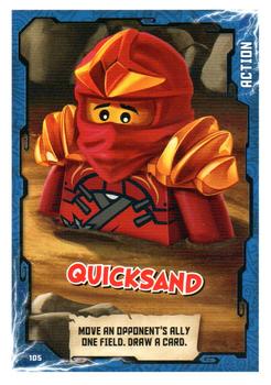 2016 Blue Ocean Entertainment Lego Ninjago #105 Quicksand Front