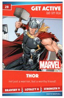 2019 Sainsbury's Heroes #28 Thor Front
