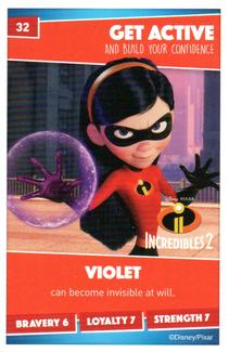 2019 Sainsbury's Heroes #32 Violet Front