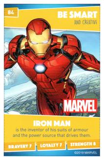 2019 Sainsbury's Heroes #84 Iron Man Front