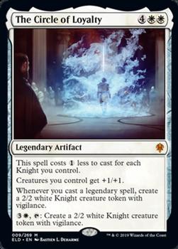 2019 Magic the Gathering Throne of Eldraine #009 Circle of Loyalty Front
