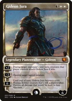 2019 Magic the Gathering Signature Spellbook: Gideon #1 Gideon Jura Front