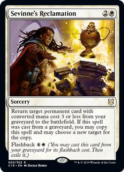 2019 Magic: The Gathering Commander 2019 #5 Sevinne's Reclamation Front