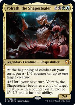 2019 Magic: The Gathering Commander 2019 #51 Volrath, the Shapestealer Front