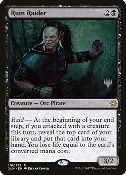 2019 Magic the Gathering Core Set 2020 - Planeswalker Stamped Promos #118/279 Ruin Raider Front