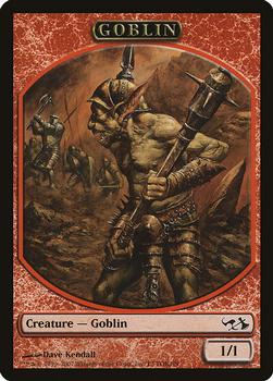 2007 Magic the Gathering Duel Decks: Elves vs. Goblins - Tokens #T3 Goblin Front