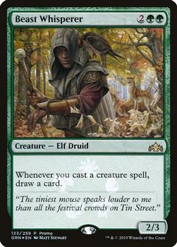 2019 Magic: The Gathering Miscellaneous Promos #123 Beast Whisperer Front