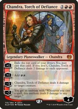 2018 Magic the Gathering San Diego Comic-Con #110 Chandra, Torch of Defiance Front